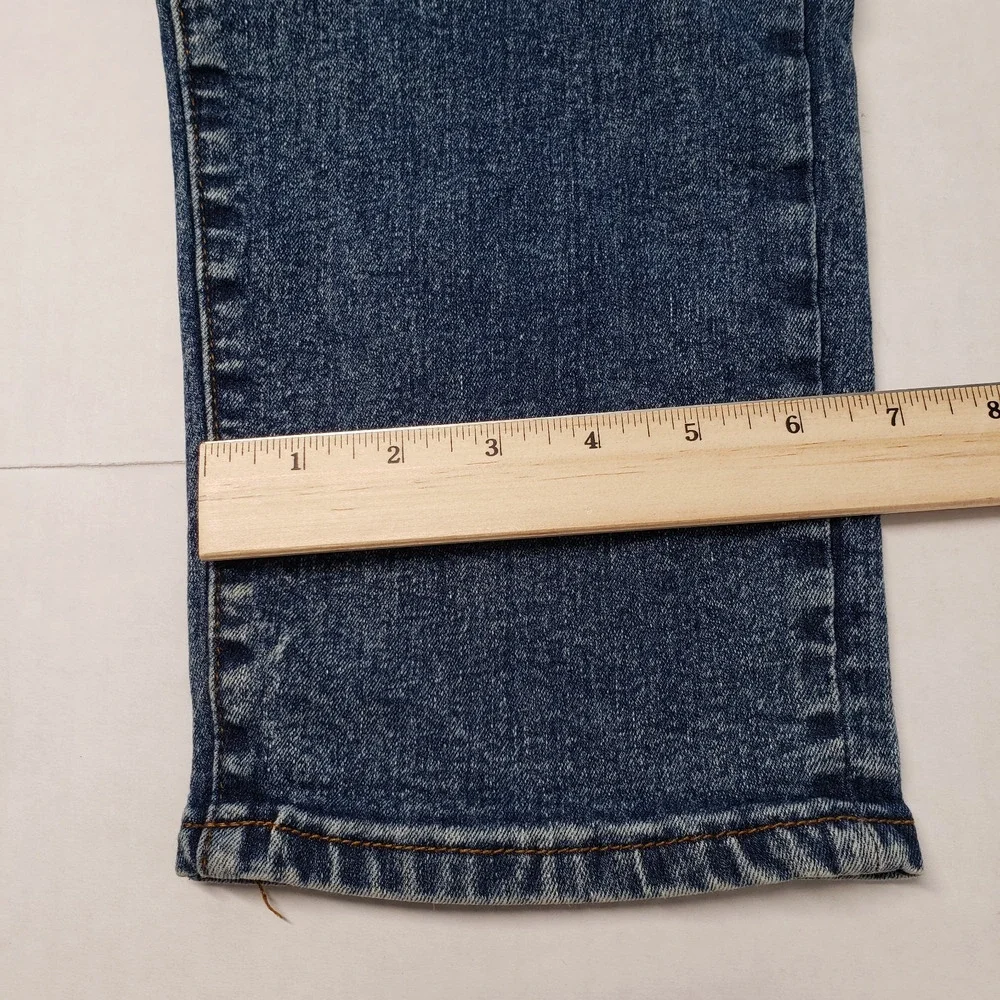 Refinery Republic Jeans Mens 40x32 (Actual 40x30) Blue Denim Slim Leg Stone Wash